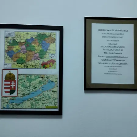 Aliz Es Martin Vendeghaz Balatonmáriafürdő